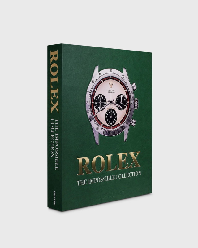 Könyv és magazin ASSOULINE "Rolex: The Impossible Collection" By Fabienne Reybaud Zöld | 9781614287209