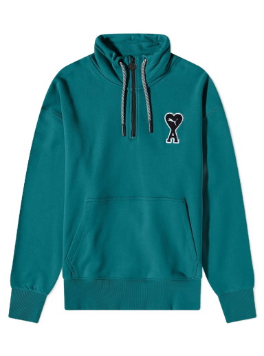 Sweatshirt Puma AMI x Half Zip Sweatshirt Zöld | 535993-24