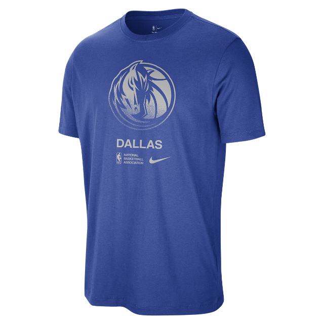 Póló Nike NBA Dallas Mavericks Courtside Kék | HF1623-480