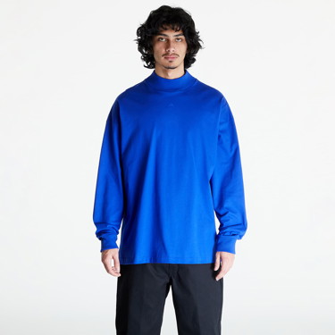 Sweatshirt adidas Performance adidas Basketball Long Sleeve Tee UNISEX Sötétkék | IX1969, 0