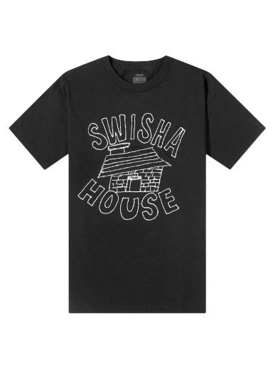 Póló Pleasures Swishahouse Trademark T-Shirt Fekete | P23F056-BLK