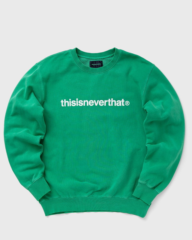 Sweatshirt thisisneverthat T-Logo LT Crewneck Zöld | TN240TSWCW01GRN