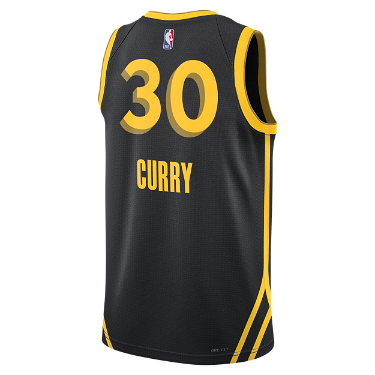 Sportmezek Nike Dri-FIT NBA Swingman Stephen Curry Golden State Warriors City Edition 2023/24 Jersey Fekete | DX8502-011, 1