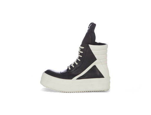 Sneakerek és cipők Rick Owens Mega Bumper Geobasket "Black White" Fekete | RO02C1868-LOO-911