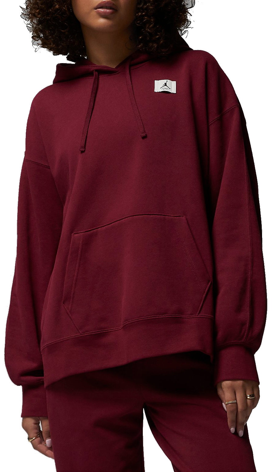 Sweatshirt Jordan Flight Fleece Hoodie Burgundia | dq4603-645, 0