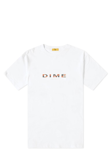 Póló Dime Block Font Tee White Fehér | DIMESU2323WHT