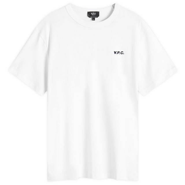 Póló A.P.C. Small VPC Logo T-Shirt Fehér | COHBQ-H26391-TAE
