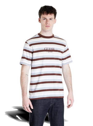 Póló GUESS Cole Heather Stripe Tee Többszínű | M2BI03K9XF3-COJM