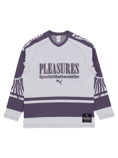 Sportmezek Puma Pleasures x Hockey Jersey Fehér | 621317-02