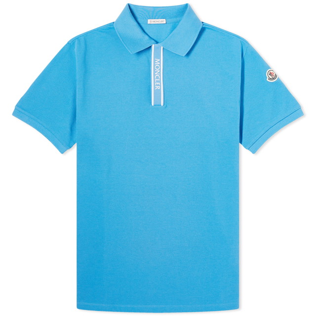 Pólóingek Moncler Piquet Polo Teee Kék | 8A000-02-89A16-72I