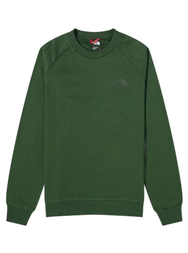 Sweatshirt The North Face Raglan Redbox Pine Needle Zöld | NF0A4SZ9I0P