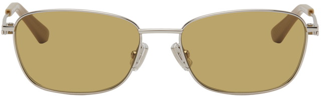 Napszemüveg Bottega Veneta Split Rectangular Sunglasses Szürke | BV1300S