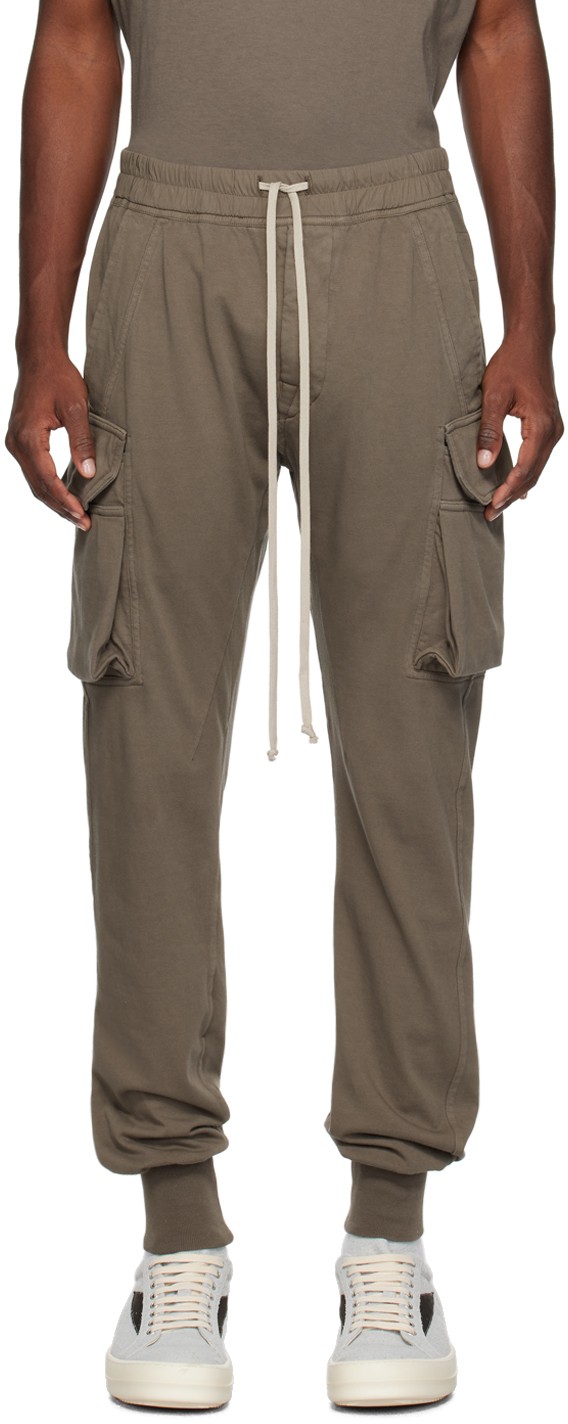 Oldalzsebes nadrágok Rick Owens DRKSHDW Mastodon Cut Cargo Pants Zöld | DU02C5386 RIG, 0