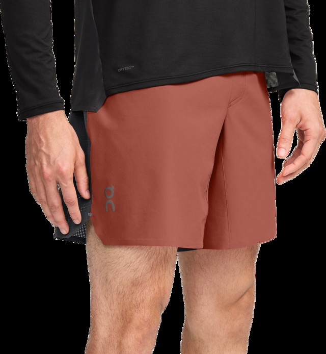 Rövidnadrág On Running Lightweight Shorts Barna | 1me11531908