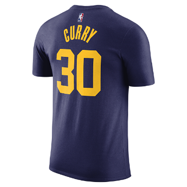 Póló Jordan Stephen Curry State Warriors 2022/23 Statement Edition Name & Number T-Shirt Sötétkék | DV5772-422, 3