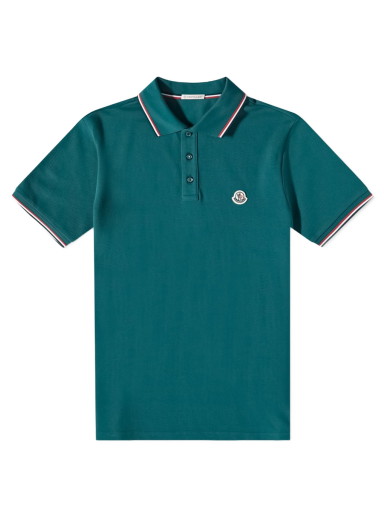Pólóingek Moncler Classic Logo Polo Zöld | 8A703-00-84556-875