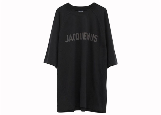 Póló Jacquemus Le T-Shirt Fekete | 245JS212-2031-M24