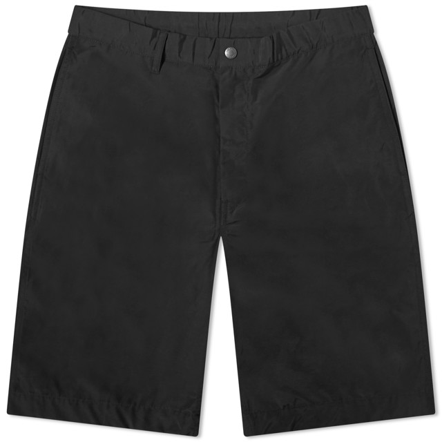 Rövidnadrág Snow Peak Light Mountain Cloth Shorts Fekete | PA-24SU103-BLK