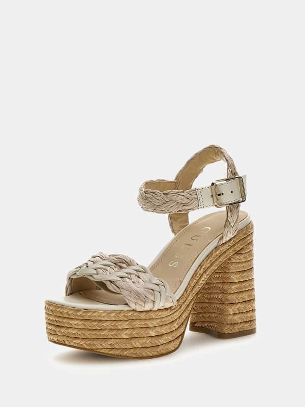 Ruházat GUESS Follyn Sandals Barna | FLGFONELE03