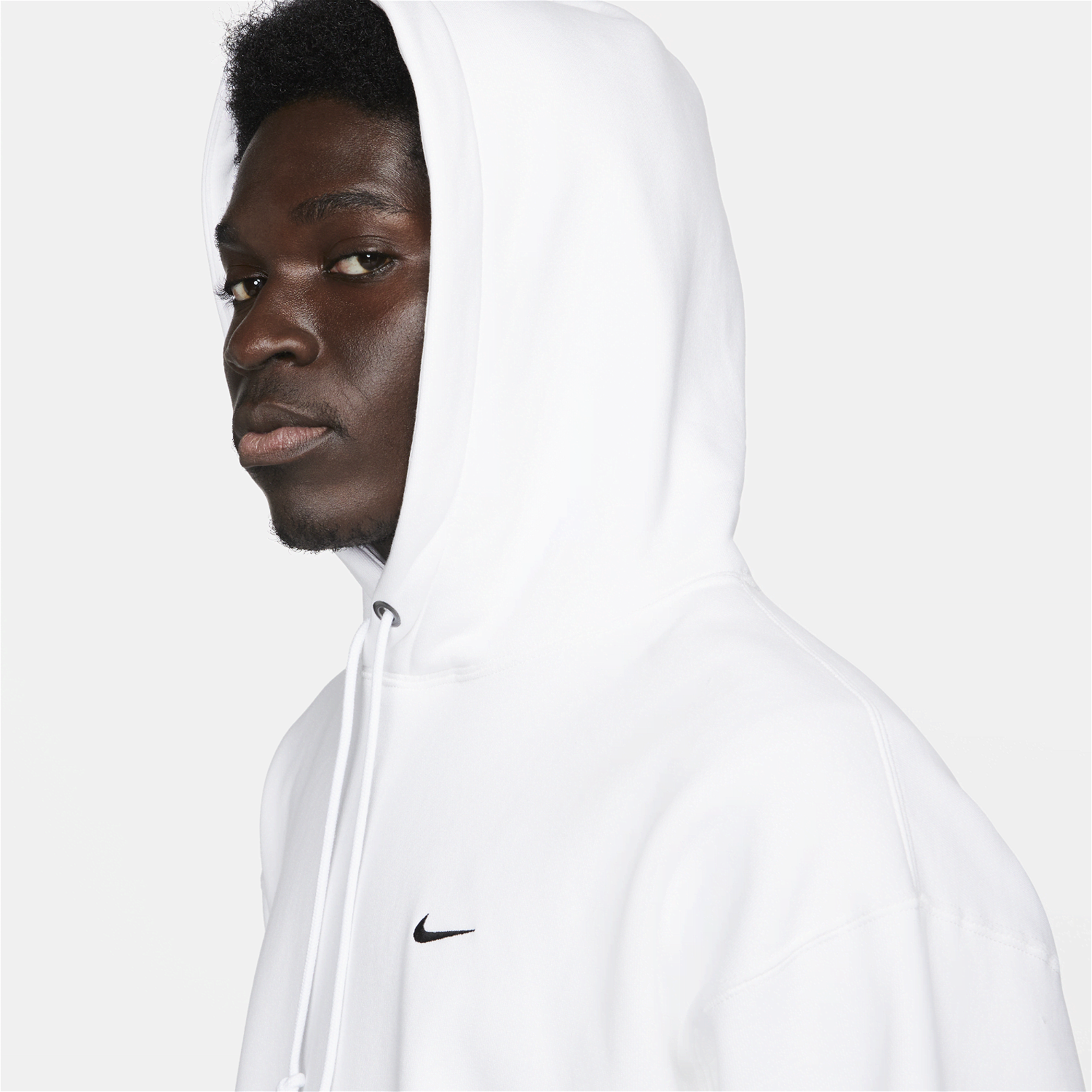 Sweatshirt Nike Swoosh Hoodie Fehér | DX1355-100, 1