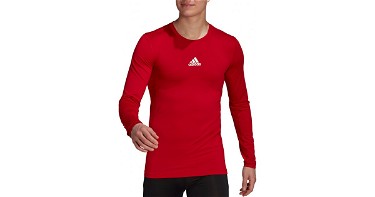 Póló adidas Originals T-shirt Techfit 
Piros | gu7336, 2