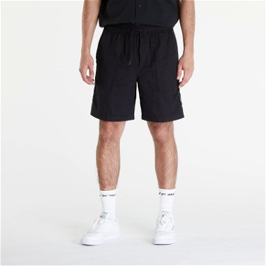 Rövidnadrág CALVIN KLEIN Linen Shorts Black Fekete | J30J325475 BEH, 0