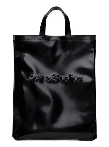 Vászontáskák Acne Studios Logo Tote Bag Fekete | C10162-