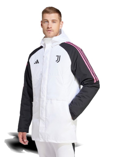 Dzsekik adidas Originals Parka Juventus Condivo 23 Stadium Fehér | HZ5027