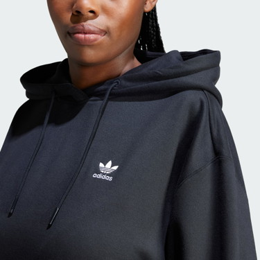 Sweatshirt adidas Originals Trefoil Oversized Hoodie Fekete | IU2409, 5