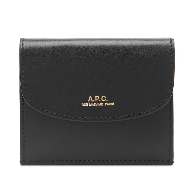 Pénztárca A.P.C. Geneve Trifold Wallet Fekete | PXBMW-F63483-LZZ