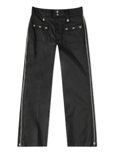 Nadrág Gucci Catwalk Look Zip Pant Fekete | 710432-ZAHLW-1000