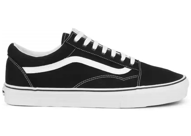Sneakerek és cipők Vans Old Skool Black White Fekete | VN000ZDF1WX