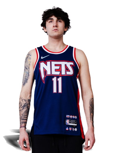 Sportmezek Nike Dri-Fit Kyrie Irving Brooklyn Nets City Edition NBA Swingman Jersey Sötétkék | DB4018-400