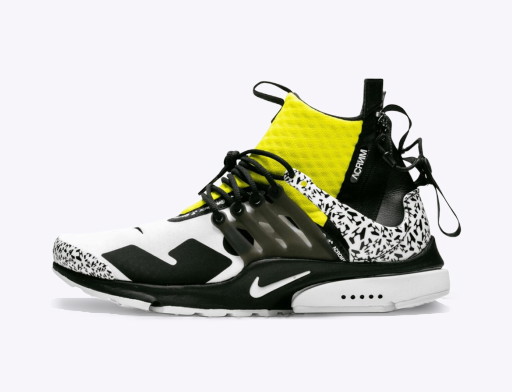 Sneakerek és cipők Nike Acronym x Air Presto Mid "Dynamic Yellow" Fehér | AH7832-100