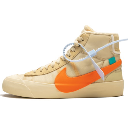 Sneakerek és cipők Nike Off White x Blazer All Hallows Eve "Vanilla" Bézs | AA3832-700-37.5