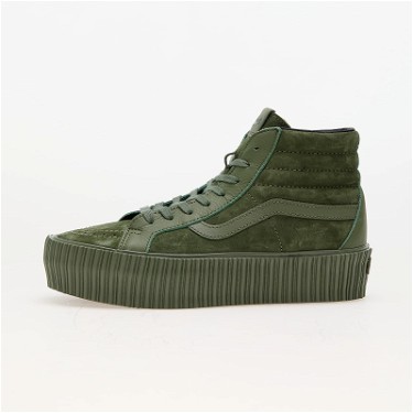 Sneakerek és cipők Vans Sk8-Hi Reissue 38 Platform LX Suede/Leather Army Zöld | VN000CNFARM1, 0