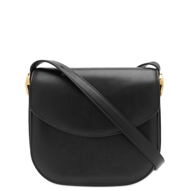 Válltáskák Jil Sander Coin Crossbody Bag Fekete | J07WG0055-1