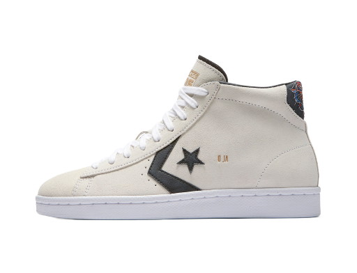 Sneakerek és cipők Converse Pro Leather Hi Al Davis White Suede Fehér | 160252C