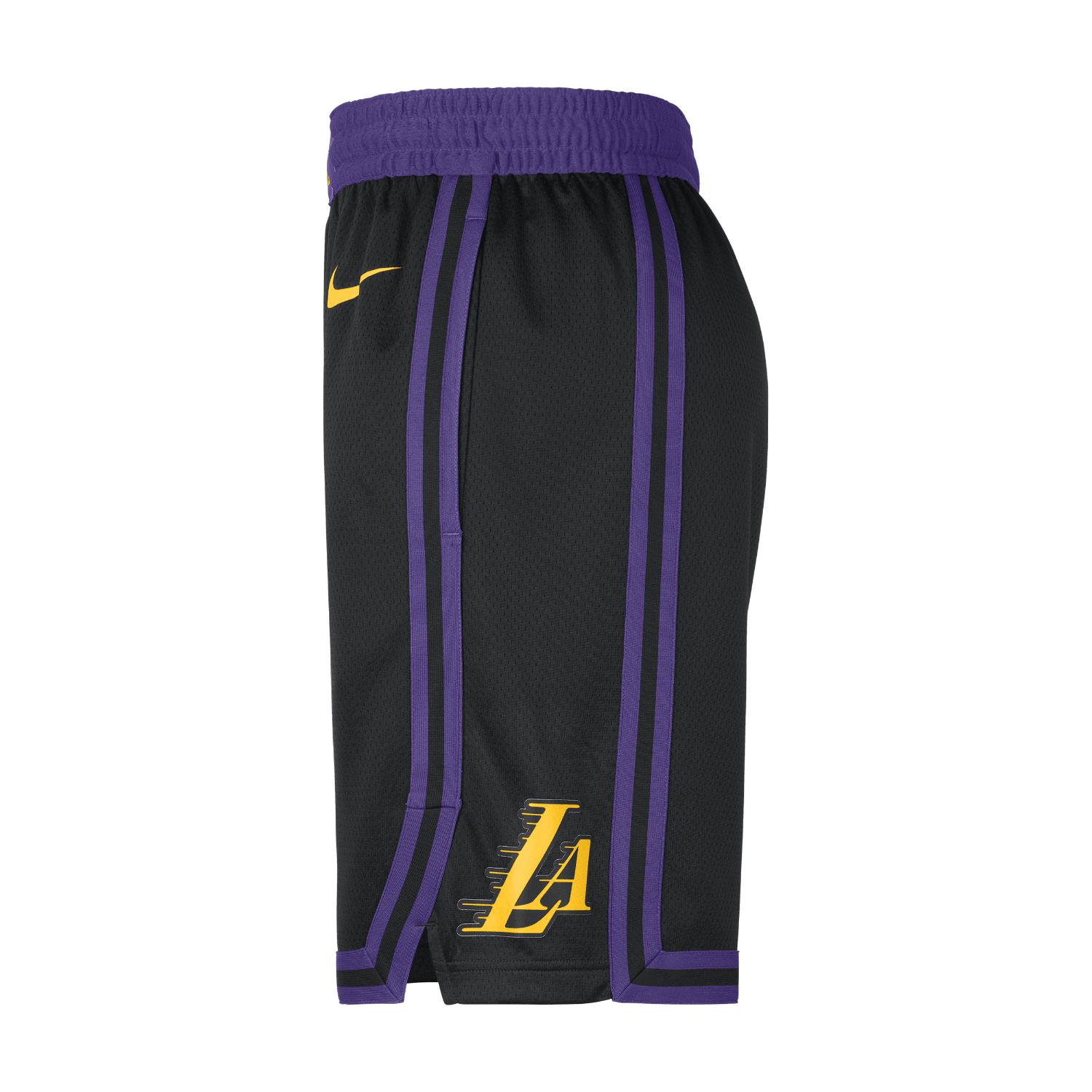 Rövidnadrág Nike Dri-FIT NBA Swingman Los Angeles Lakers City Edition Fekete | DX8706-010, 1