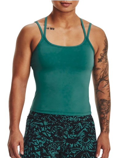 Trikók Under Armour Meridian Fitted Tank Top Zöld | 1377082-722