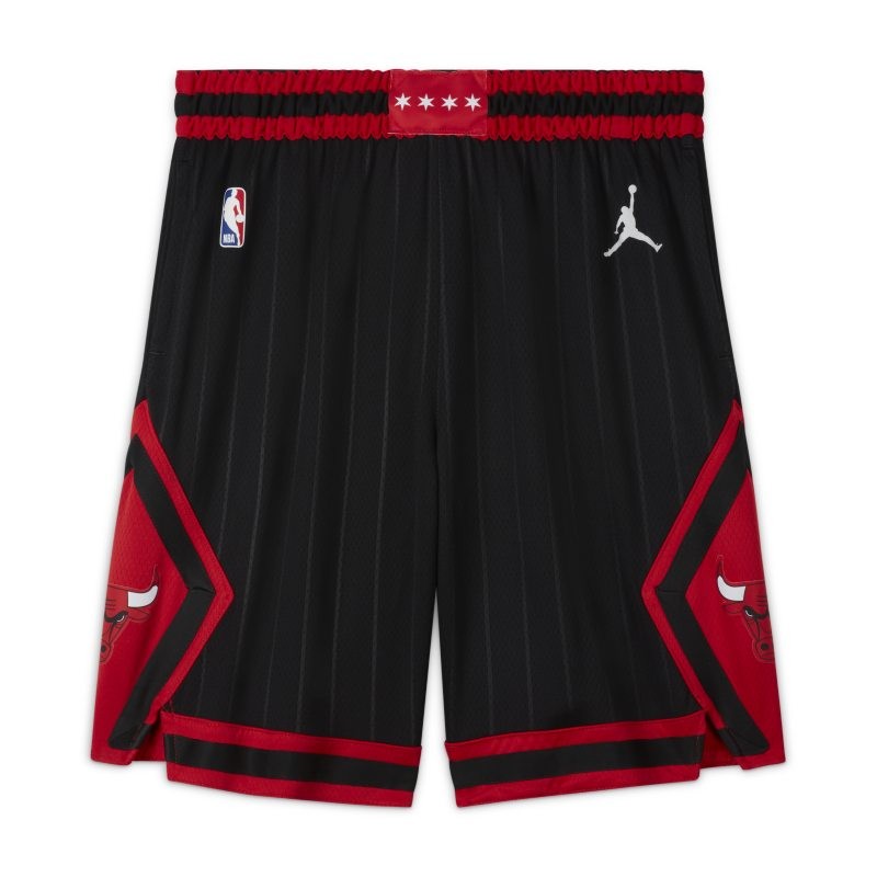 Rövidnadrág Nike Chicago Bulls Statement Edition Men's Jordan NBA Swingman Shorts Fekete | CV9555-010, 0