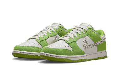 Sneakerek és cipők Nike Dunk Low "Safari Swoosh Chlorophyll" Zöld | DR0156-300, 1