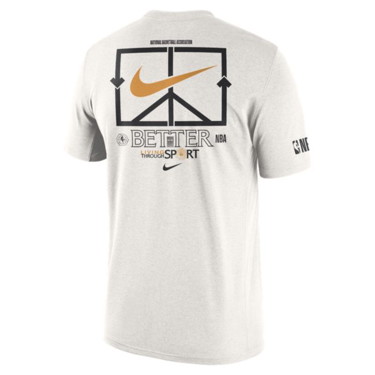 Póló Nike Team 31 Courtside NBA T-Shirt Fehér | DN3900-901, 2