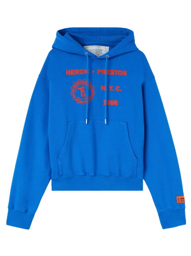Sweatshirt HERON PRESTON Promo Only Hoodie Kék | HMBB024F22JER0044525