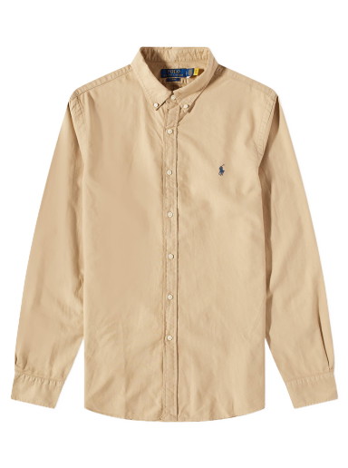 Ing Polo by Ralph Lauren Garment Dye Button Bézs | 710889739001