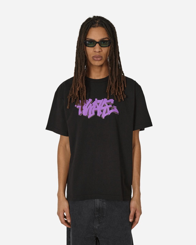 Póló Awake NY Graffiti T-Shirt Black Fekete | 9031876 BLK