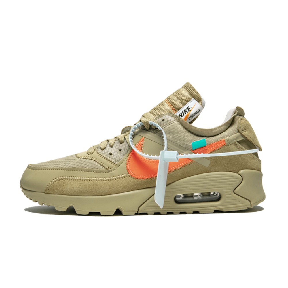 Sneakerek és cipők Nike Off-White x Air Max 90 "Desert Ore" Bézs | AA7293-200, 0