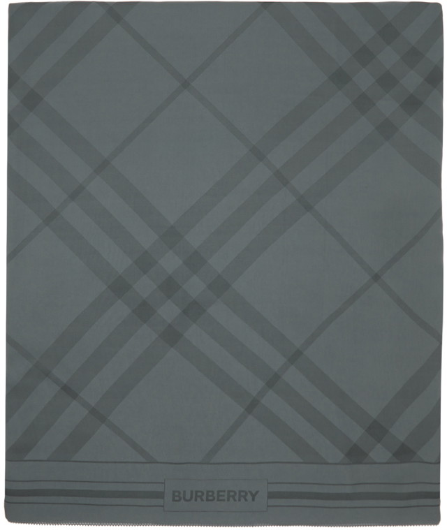 Argyle Scarf Gray