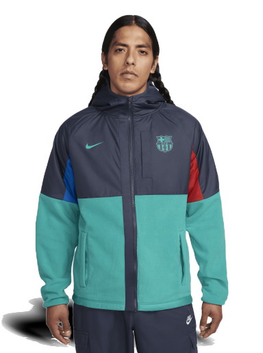 Dzsekik Nike F.C. Barcelona AWF Third Football Winterized Jacket Sötétkék | FD7268-437