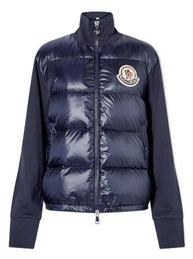 Puff dzsekik Moncler Padded Zip Up Cardigan Navy Sötétkék | 8G000-14-89A2Y-778